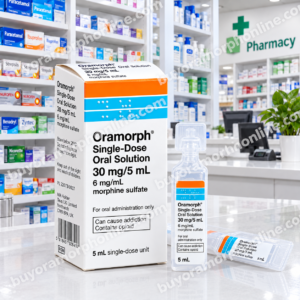 Oramorph single dose oral solution 30 mg/5 mL 6mg/mL