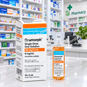 Oramorph single dose oral solution 30 mg/5 mL 6mg/mL